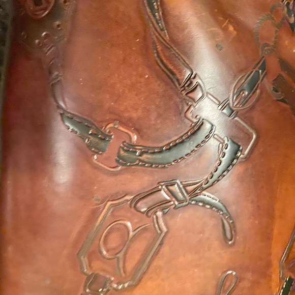 Leather flat pull on boots size 8 - Picture 3 of 6